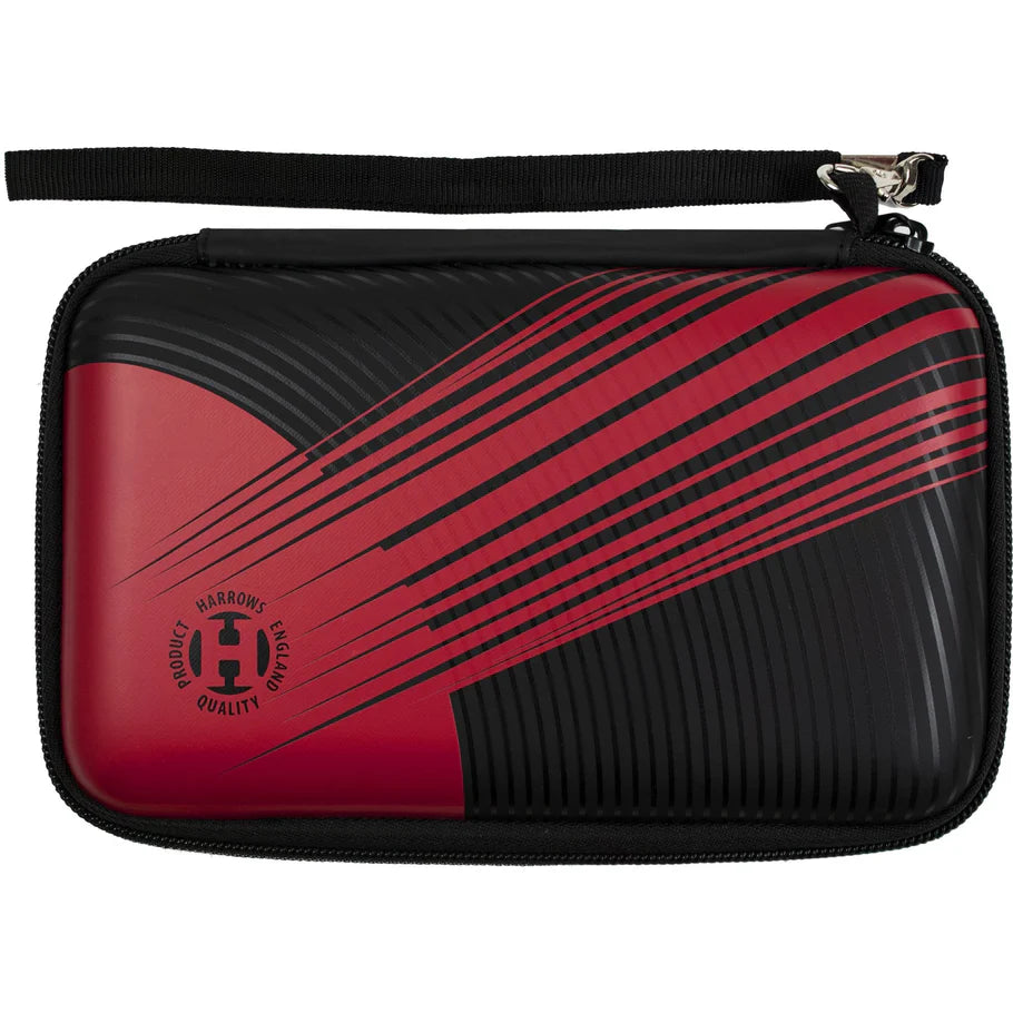 Harrows Blaze Fire Pro 6 Darts Case - Black/Red