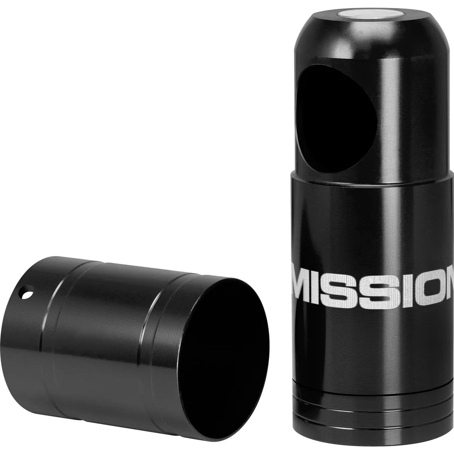 Mission Soft Tip Dispenser - Holds 25 tips - Magnetic Holder  - Black