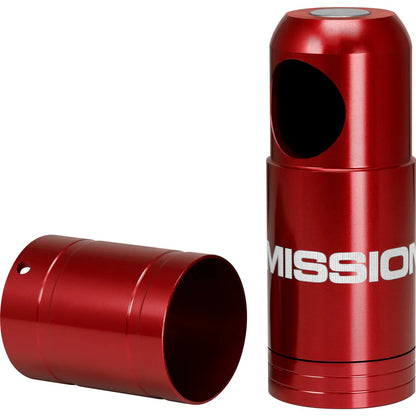 Mission Soft Tip Dispenser - holds 25 tips - Magnetic Holder - Red