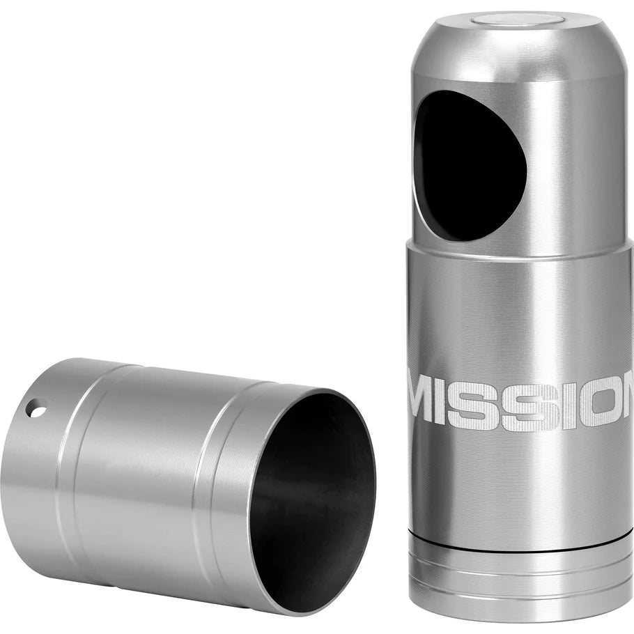 Mission Soft Tip Dispenser - holds 25 tips - Magnetic Holder - Silver