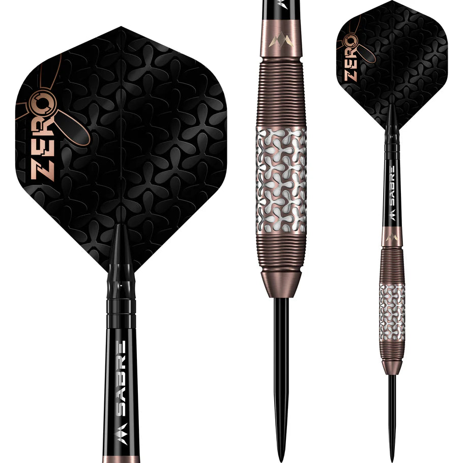 Mission Zero Darts - Steel Tip - 97.5% Tungsten Bronze PVD - 24g