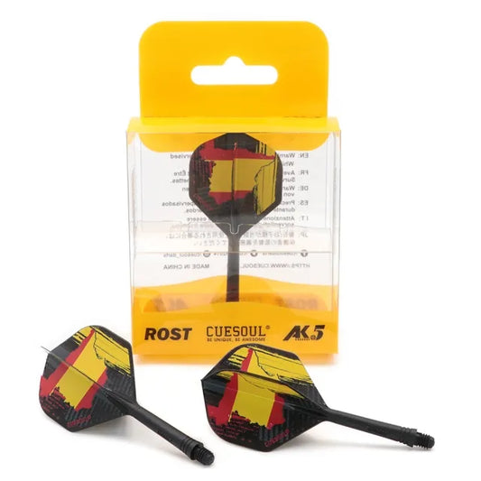 CUESOUL ROST AK5 Integrated Dart Shaft & Flight - Standard Shape - Medium - German Flag