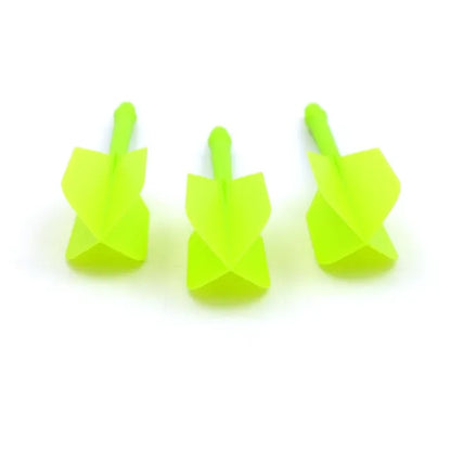 CUESOUL ROST AK5 Integrated Dart Shaft & Flight - Slim Shape - Medium - Green