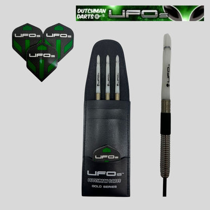 Dutchman Darts UFO Gold Series Style C 26 gram 90% Tungsten alloy