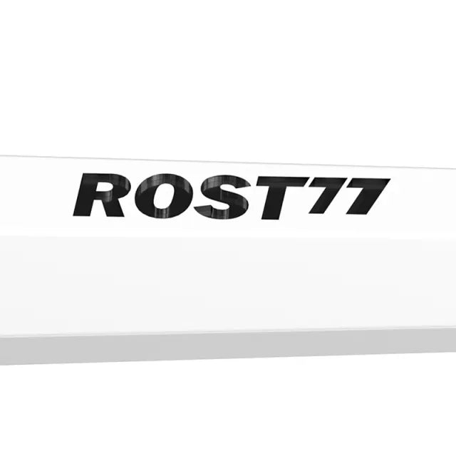 CUESOUL ROST 77 Integrated Dart Shaft & Flight - Big Standard Shape - Medium - Solid White