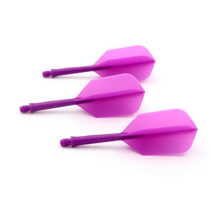 CUESOUL ROST AK5 Integrated Dart Shaft & Flight - Slim Shape - Medium - Purple