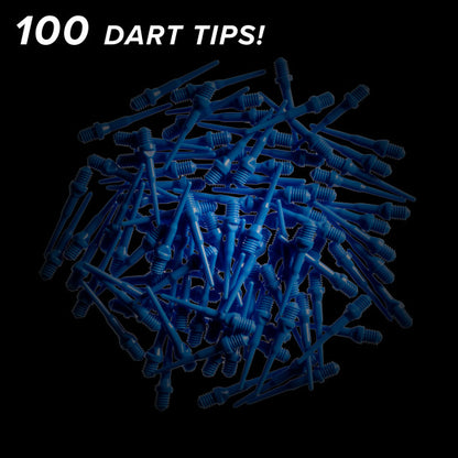 Viper Tufflex Tips II 2BA 100Ct Soft Dart Tips - Blue