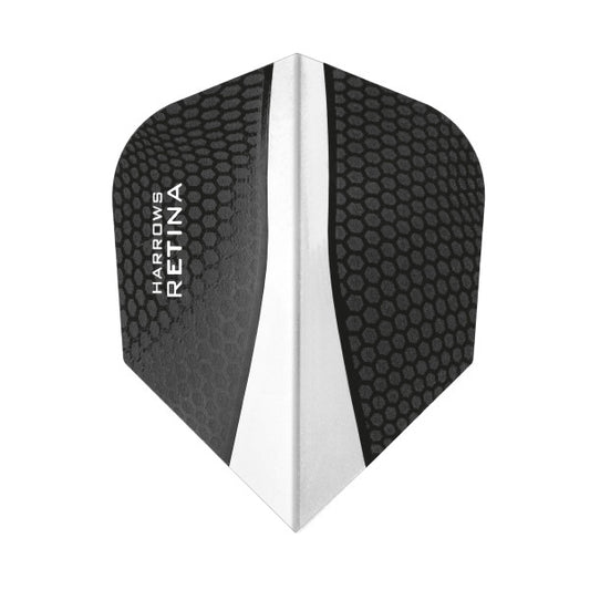 Harrows x Viper Retina Standard Flight White Dart Flights