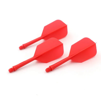 CUESOUL ROST AK5 Integrated Dart Shaft & Flight - Slim Shape - Medium - Red