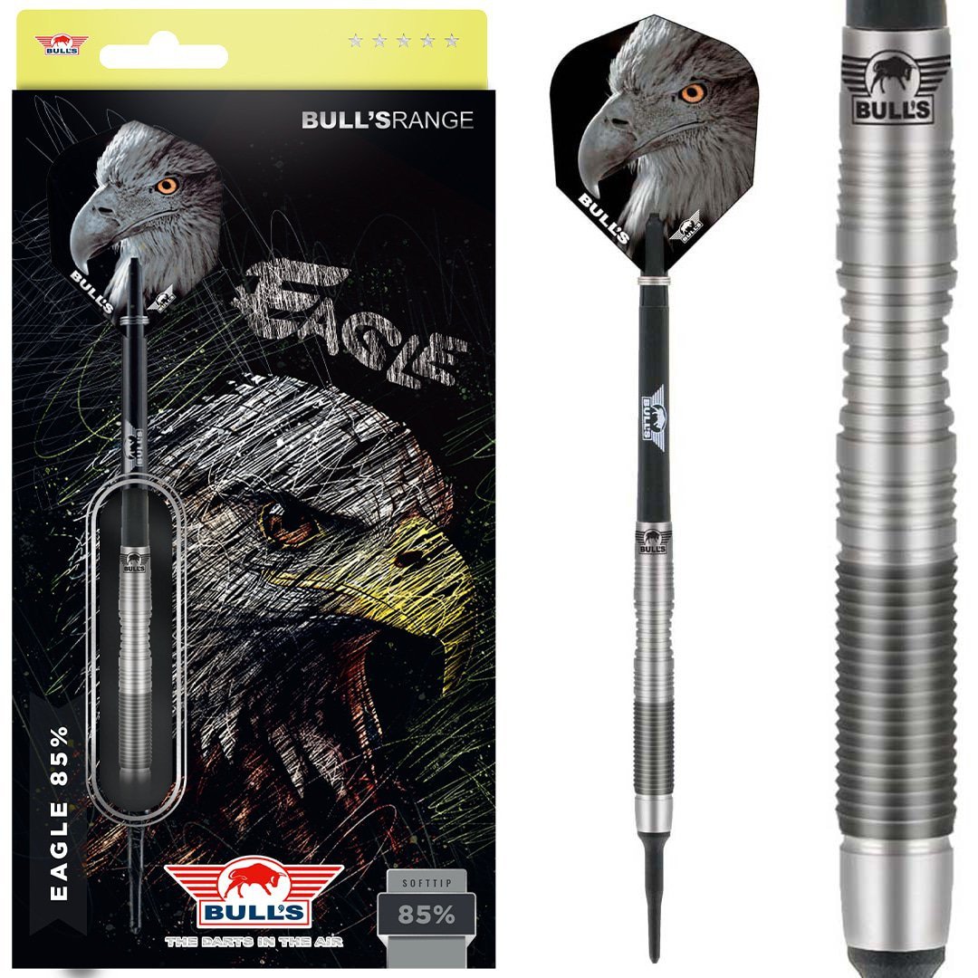 Bull's NL Eagle 2 85% Tungsten 20 gram Soft Tip Dart Set