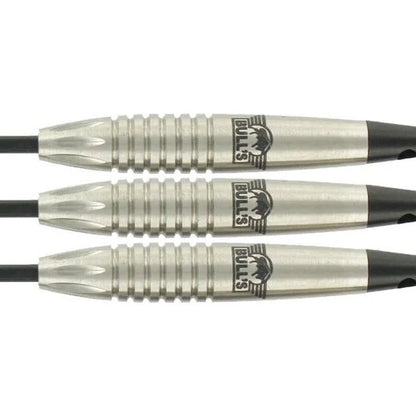 Bull's NL Caliber Grooved 90% Tungsten 26 gram Steel Tip Dart Set