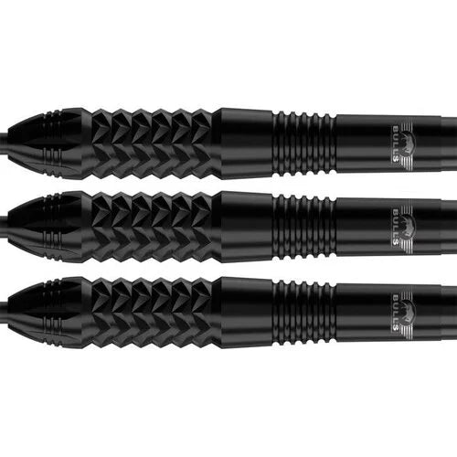 Bull's NL Caliber Black 90% Tungsten 24 gram Steel Tip Dart Set