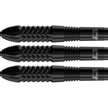 Bull's NL Caliber Black 90% Tungsten 24 gram Steel Tip Dart Set