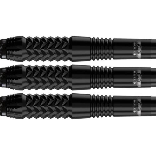 Bull's NL Caliber Black 90% Tungsten 20 gram Soft Tip Dart Set