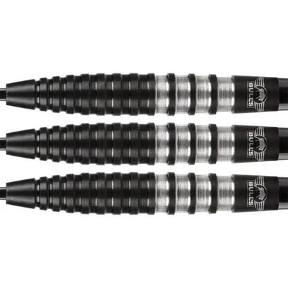 Bull's NL Lightning Black 90% Tungsten 21 gram Steel Tip Dart Set