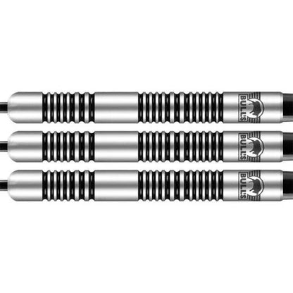 Bull's NL Lightning White 90% Tungsten 25 gram Steel Tip Dart Set