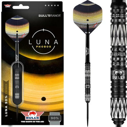 Bull's NL Luna Phobos 90% Tungsten 24 gram Steel Tip Dart Set