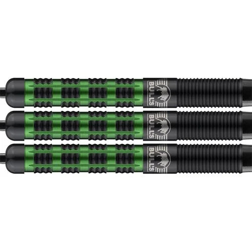 Bull's NL Smoke Green Jade 90% Tungsten 25 gram Steel Tip Dart Set