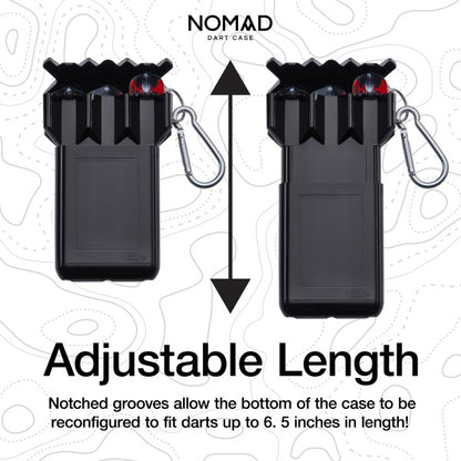 Casemaster Nomad Adjustable Dart Case Black