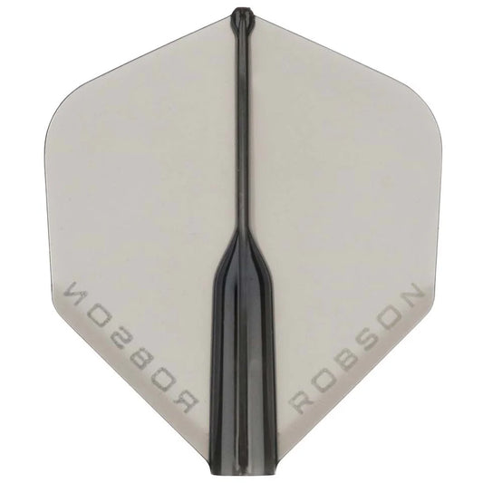 Robson Plus Crystal Dart Flights - Standard Black