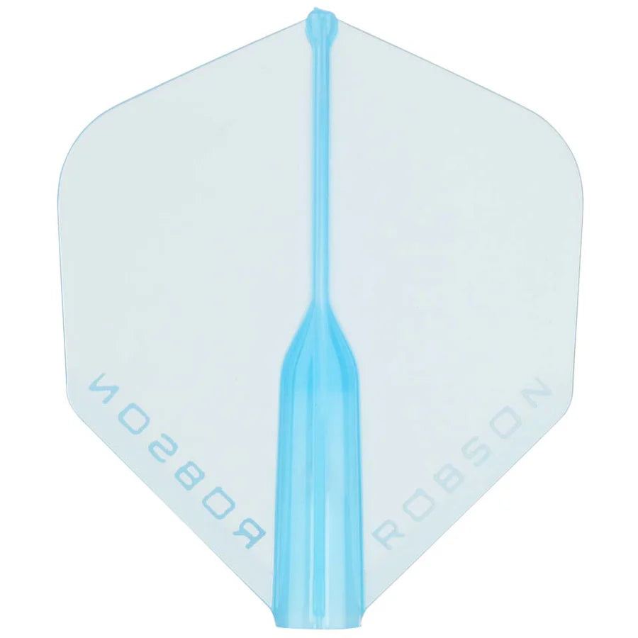 Robson Plus Crystal Dart Flights - Standard Blue