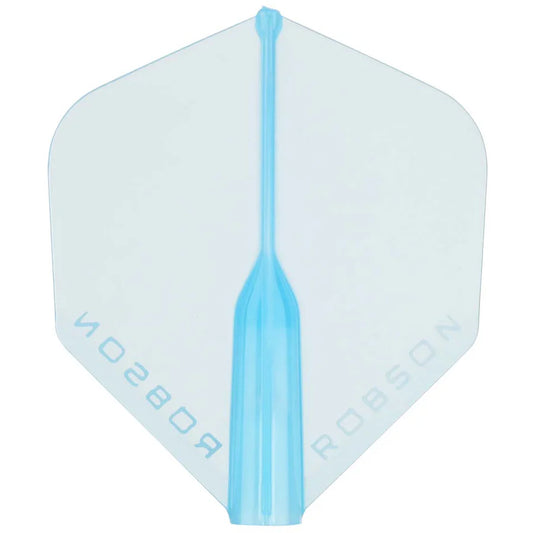 Robson Plus Crystal Dart Flights - Standard Blue