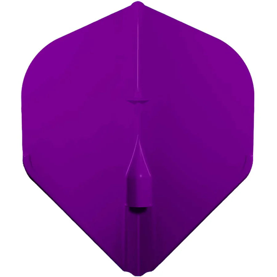 L-Style EZ Dart Flights - L1 Standard Deep Purple