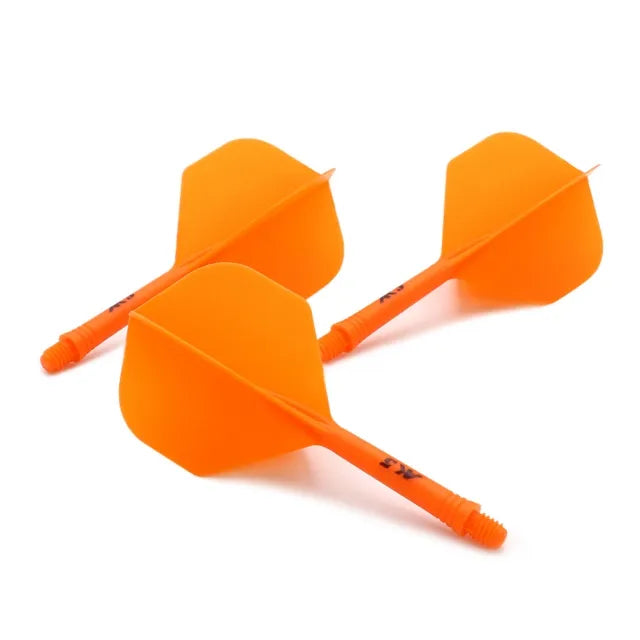 CUESOUL ROST AK5 Integrated Dart Shaft & Flight - Standard Shape - Short - Orange