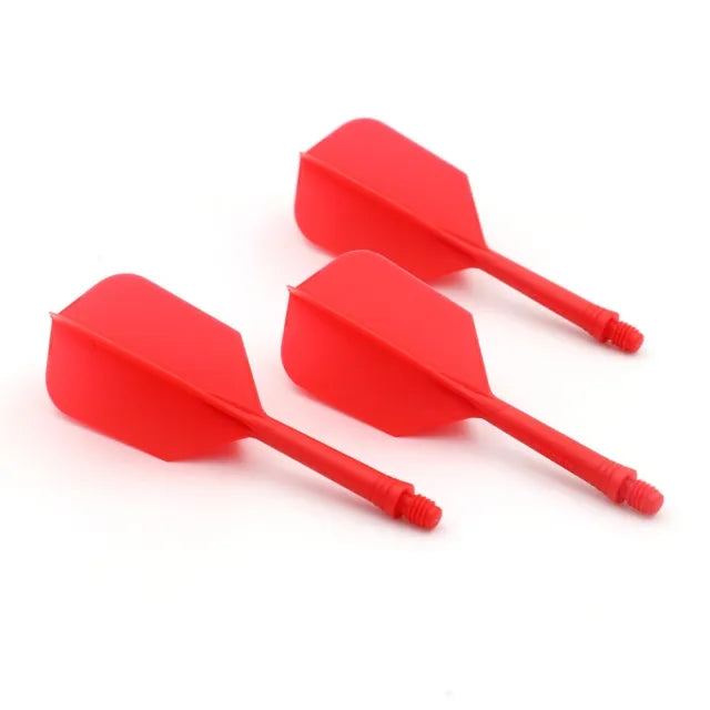 CUESOUL ROST AK5 Integrated Dart Shaft & Flight - Slim Shape - Medium - Red