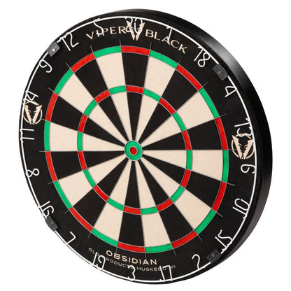 Viper Black Obsidian Sisal Dartboard WDF Accredited