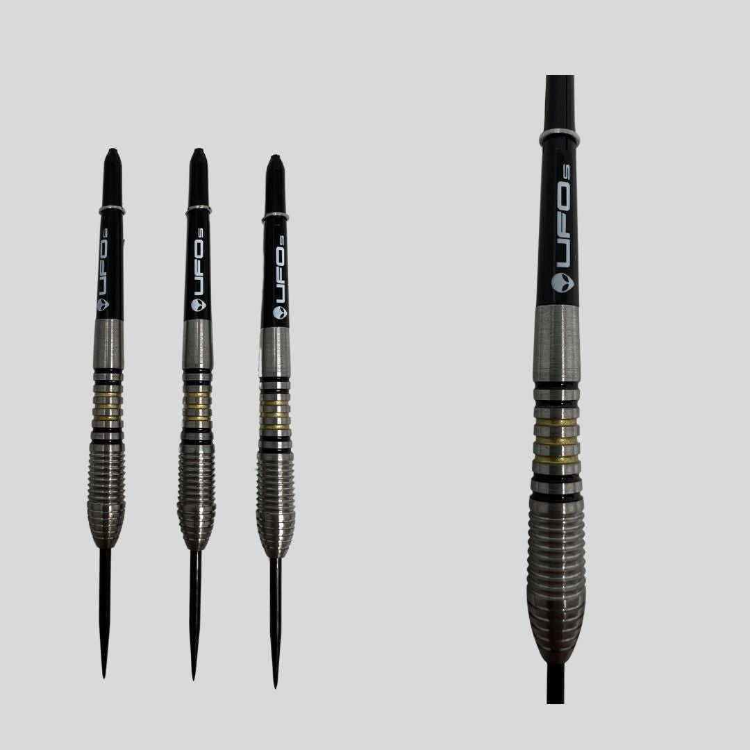 Dutchman Darts UFO Gold Series Style E 23 gram 90% Tungsten alloy