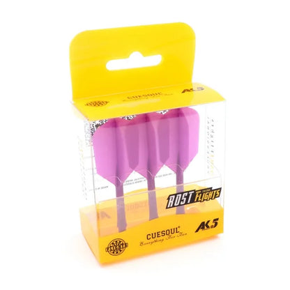 CUESOUL ROST AK5 Integrated Dart Shaft & Flight - Slim Shape - Medium - Purple