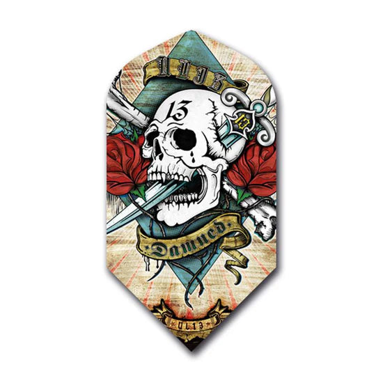 Viper Damned Alchemy Skull and Roses Slim Flights