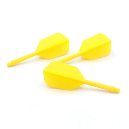 CUESOUL ROST AK5 Integrated Dart Shaft & Flight - Slim Shape - Medium - Yellow