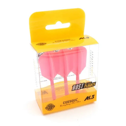 CUESOUL ROST AK5 Integrated Dart Shaft & Flight - Slim Shape - Medium - Pink