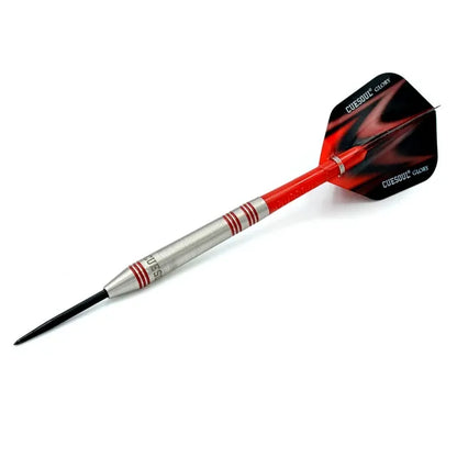 CUESOUL Glory 26 gram Red Lines & Red Shaft 85% Tungsten Steel Tip Dart Set