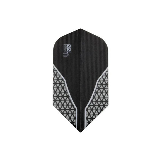 Viper V-100 Flights Slim Black Gray Dart Flights