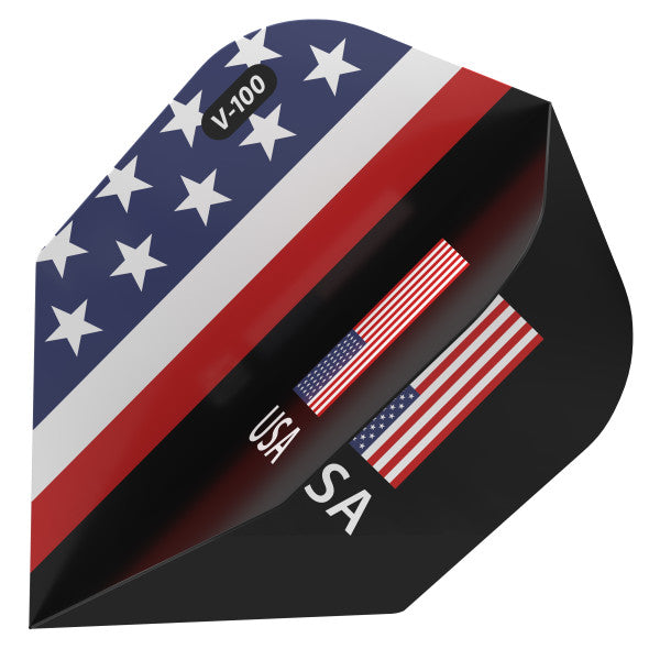 Viper V-100 Dart Flights Standard American Flag USA