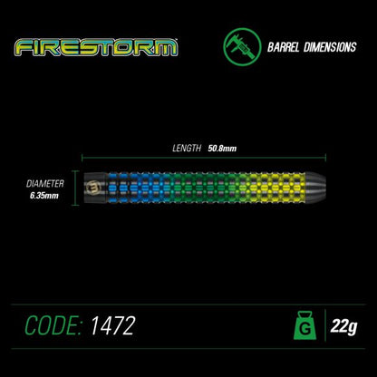 Firestorm 22 gram 90% Tungsten alloy