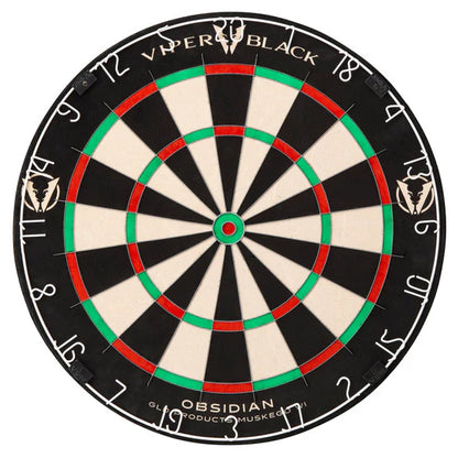 Viper Black Obsidian Sisal Dartboard WDF Accredited