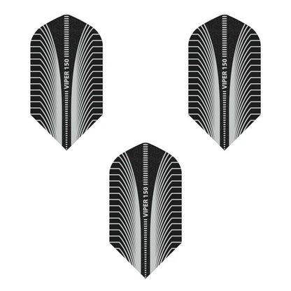 Viper V-150 Flights Slim White Black