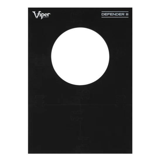 Viper Wall Defender III Dartboard Surround - Black