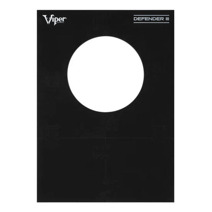 Viper Wall Defender III Dartboard Surround - Black