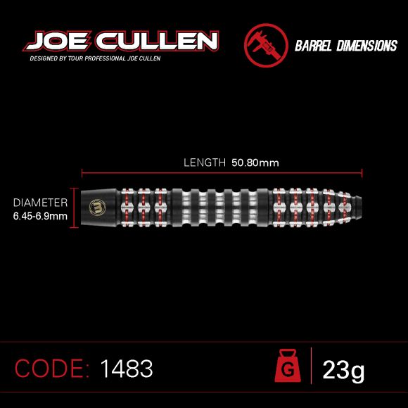 Joe Cullen Ignition Series 23 gram 90% Tungsten alloy