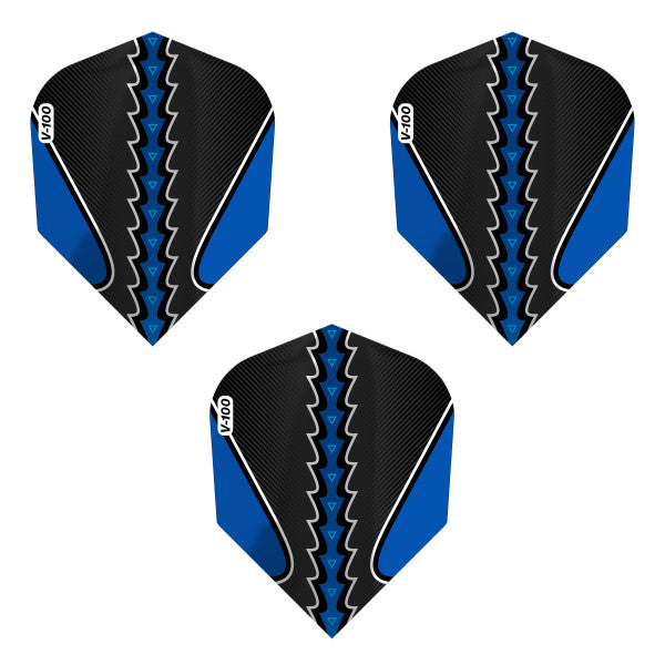 Viper Black Flux Dart Flights Standard Blue