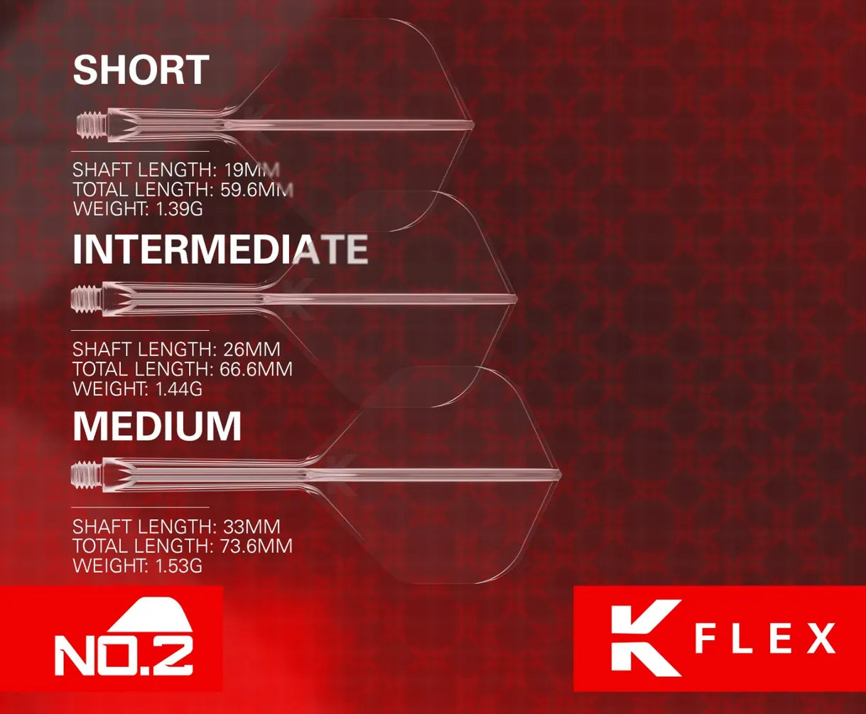 Target Luke Littler K-Flex Flight System No. 2 Medium