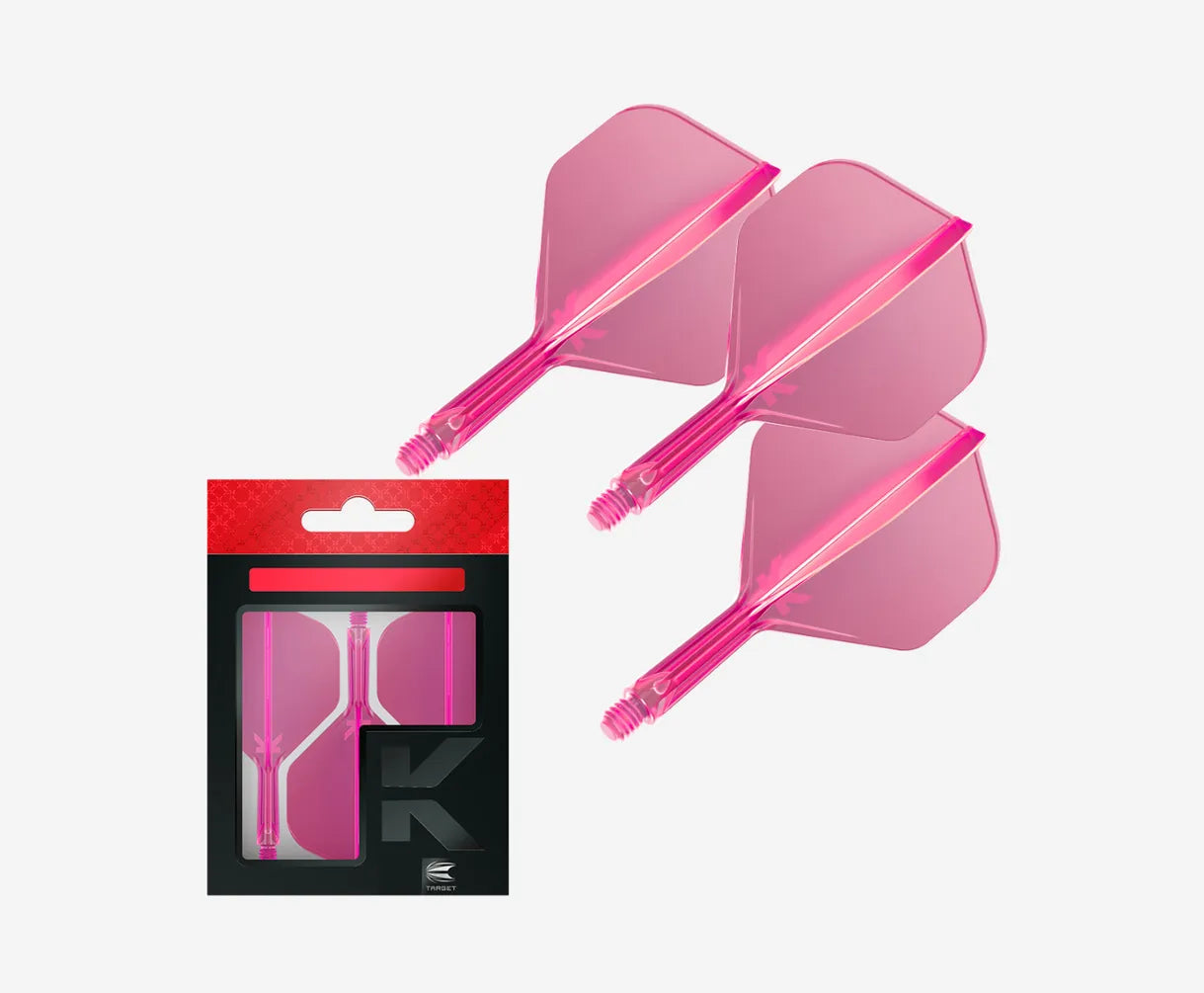 Target K-Flex Flight System No. 2 Intermediate Neon Pink