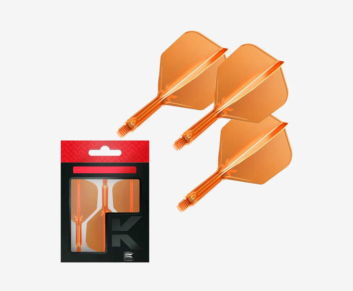 Target K-Flex Flight System No. 6 Medium Neon Orange