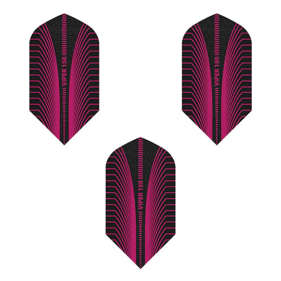 Viper V-150 Flights Slim Pink Black