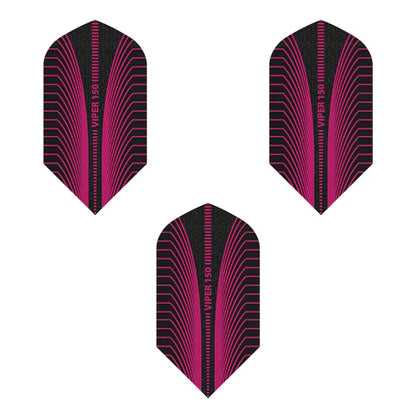 Viper V-150 Flights Slim Pink Black